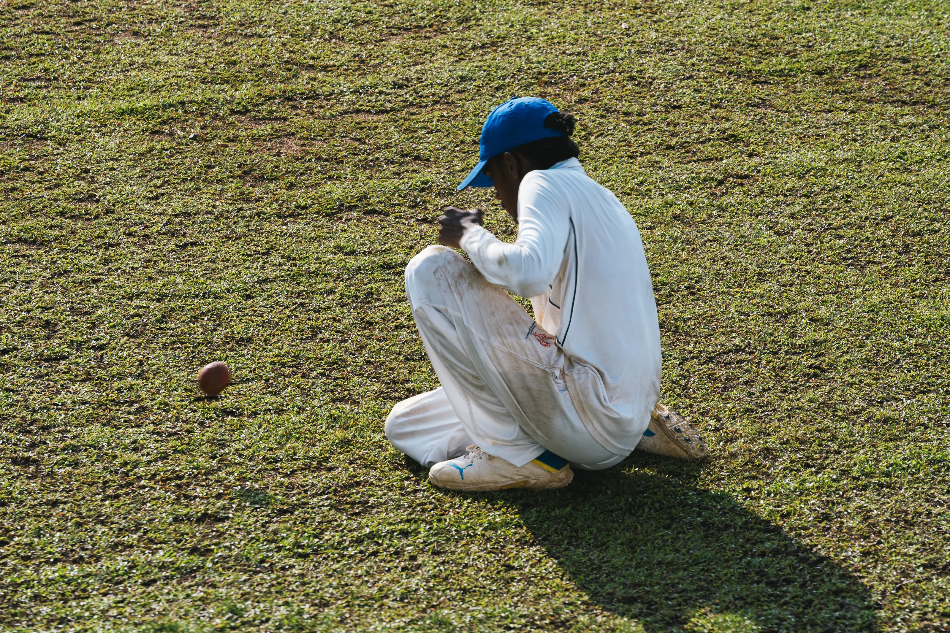 Esultanza dopo un wicket